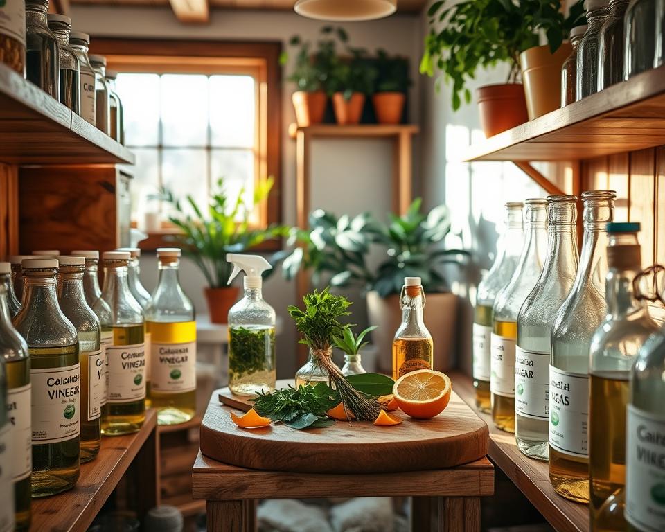 armazenando produtos de limpeza caseiros armazenando produtos de limpeza caseiros