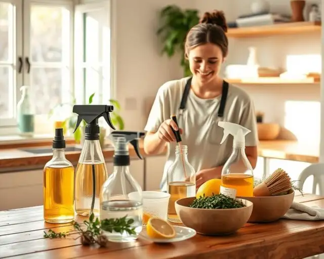 Economize com Limpeza Caseira Sustentável