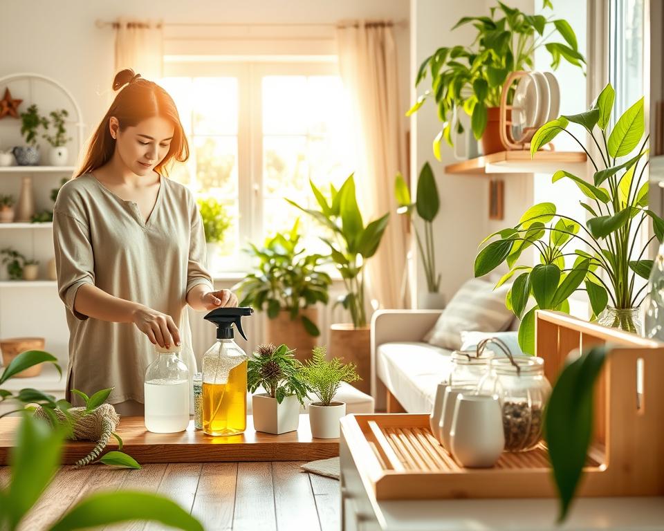 limpeza ecológica em casas