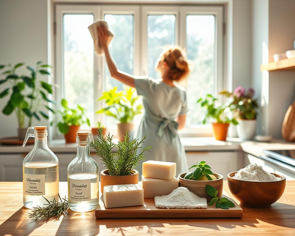 métodos de limpeza ecológicos