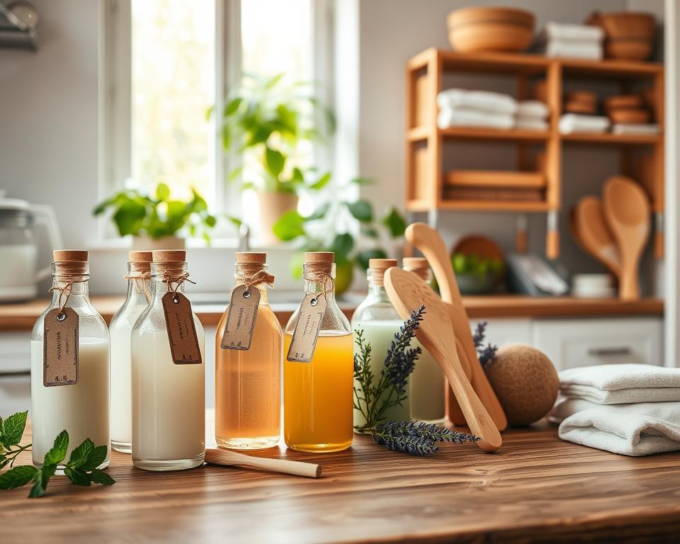 produtos de limpeza naturais e sustentáveis